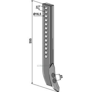 Sporløsnertind med Spiss - 50x25mm - Väderstad