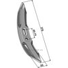 Kultivator Spiss - 370x55x15mm - Amazone, BBG
