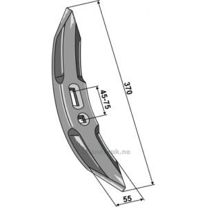 Kultivator Spiss - 370x55x15mm - Amazone, BBG