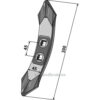 Kultivator Spiss - 300x45x16mm - Alpego