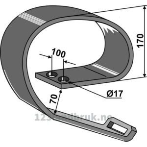 Overdel VFM - 150x14mm - Kongskilde