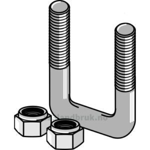 U-bolt med Mutter - M10