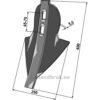 Donax-skjær 400x250x5,5 - 250x5,5mm - Rabe, Schönberger