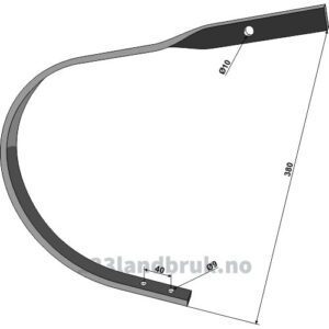 Tind 25x8 - 380mm - Kverneland