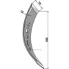 Kultivetor Spiss Skjær - 490mm - Høyre - Väderstad