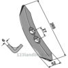 Kultivetor Spiss - 260x52x6mm