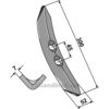 Kultivetor Spiss Kombiplusmm - 300x52x7mm