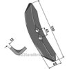 Kultivetor Spiss - 330x65x12mm