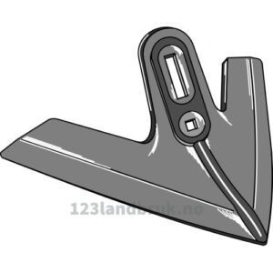 Gåsefotskjær - 310x10mm - Köckerling Vario, Kverneland