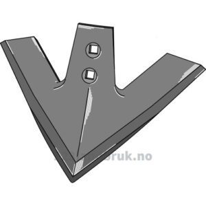 Gåsefotskjær - 310x8mm - Howard