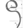 Harvetind 70x12 Elephant - 570mm