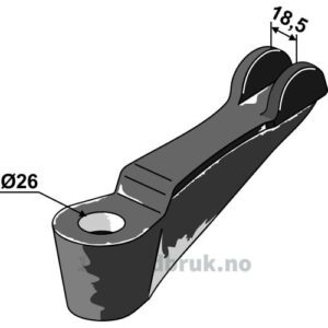 Beskyttelse til tind - Venstre - Kverneland