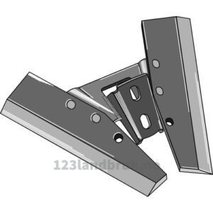 Vingeskjær - 440x10mm - Frost, Kverneland