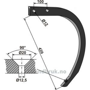 Tind - 420mm - Farmet Kompaktomat
