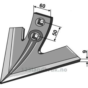 Gåsefotskjær OTMA - 200x9mm - Otma, Vogel u. Noot