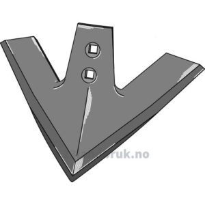 Gåsefotskjær - 460x8mm - Köckerling