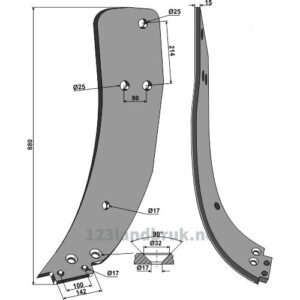 Grubbetind - 880mm - Venstre - Durou