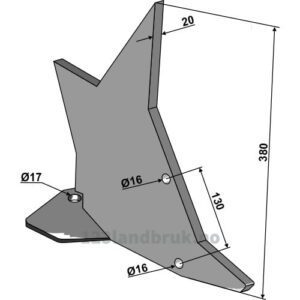 Grubbetind Solo Pro Lift - 380mm - Great Plains, Simba