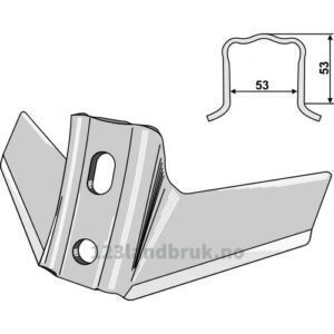 Vingeskjær - 300x6mm - Kongskilde