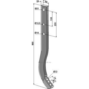Jumbo-Tind - 860mm - Jumbo
