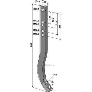 Jumbo-Tind - 860mm - Jumbo