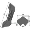Stubbspiss - 300x110mm