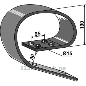 Overdel David - 150x10mm