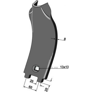 Ledeskinne / Fører Senter