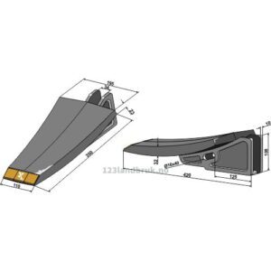 Skjær - Hardmetall - Kotte, Mandam, Saphir