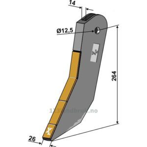 Skjær Hardmetall LD - Great Plains, Simba