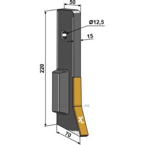 Fureløsner 15° - Hardmetall - Amazone, BBG