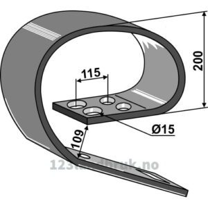 Overdel - 150x12mm