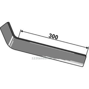 Sliteplate - 300mm - Høyre - Köckerling Vario