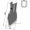 Kultivetor Spiss - 210x80x6mm - Rumptstad