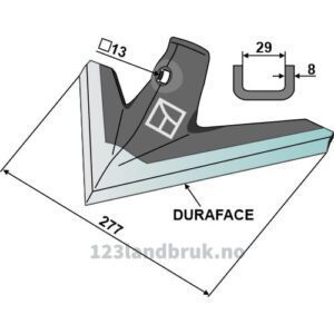Gåsefotskjær 277mm - Farmet Kompaktomat