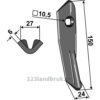 Kultivator Spiss - 150mm - Tume