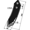 Kultivator Spiss Skjær - 280mm - Kuhn