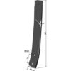 Ledeskinne / Fører - 480mm - Venstre - Bednar, Strom