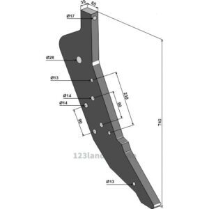 Tind - 740mm - Gaspardo, Maschio