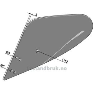 Ledeskinne / Fører - Venstre - Massey Ferguson