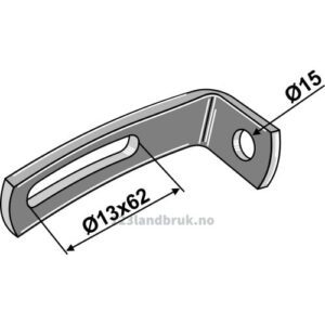 Venstre holder - Massey Ferguson