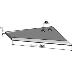 Vingeskjær - 260mm - Høyre - Rabe