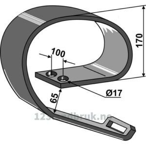 Overdel VFM - 150x12mm - Kongskilde