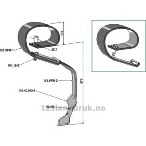 Vibroflex VFM - 670mm - Kongskilde