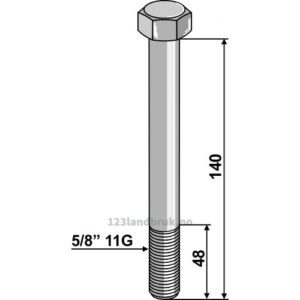 Bolt - 5/8'' 11G