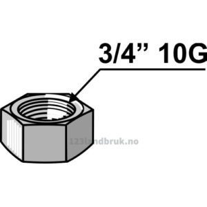 Mutter - 3/4'' 10G
