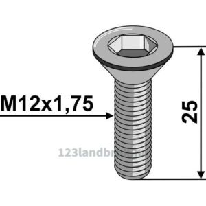 Umbraco - 8.8 - M12x1,75x25mm