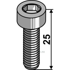 Umbraco - 10.9 - M12x1,75x25mm - Röll