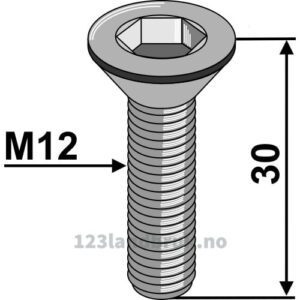 Umbraco - 8.8 - M12x1,75x30mm - Bourgault