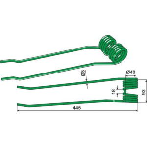 Rivetind Høyre - Fella - JF-Stoll - Fiorini